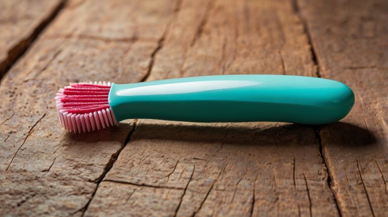Picture of an ayurvedic tongue cleaner